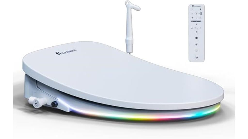 electronic bidet toilet seat