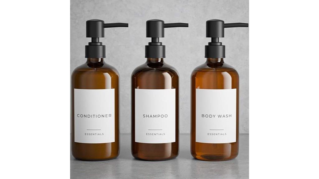 elegant 3 piece dispenser set