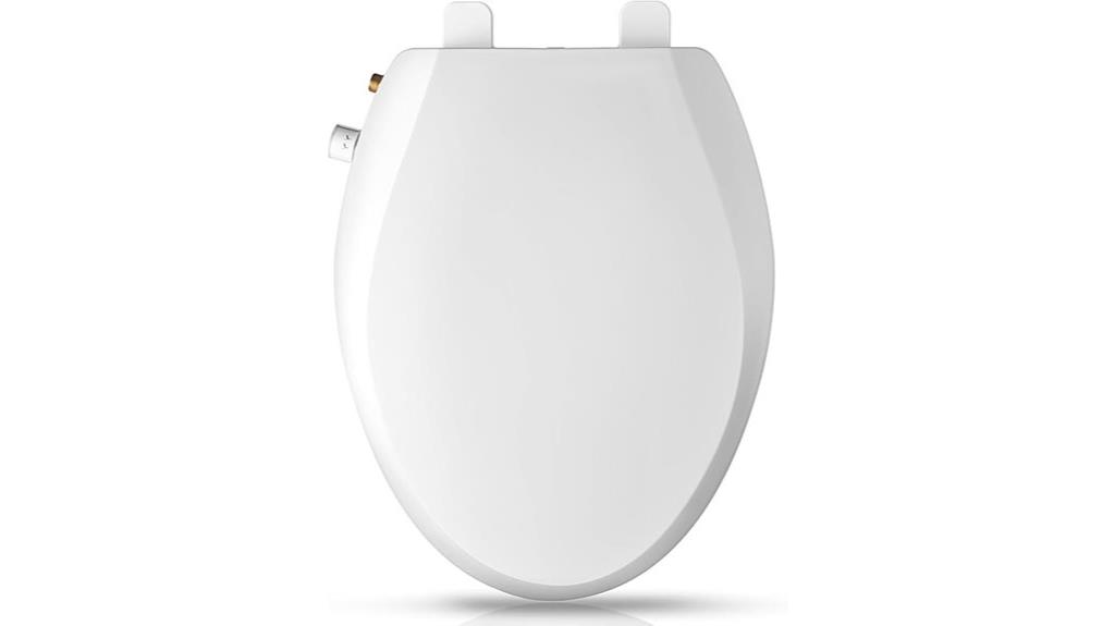 elongated bidet seat
