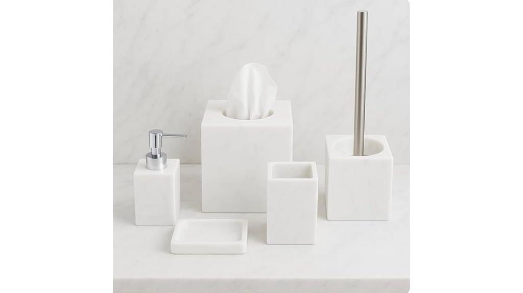 farmhouse bathroom accessories set