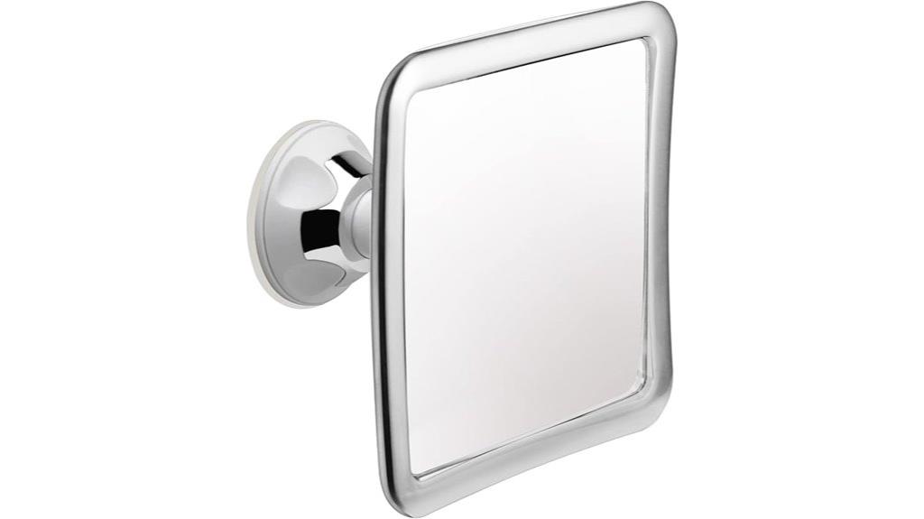 fogless shower mirror