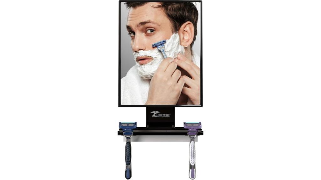 fogless shower mirror