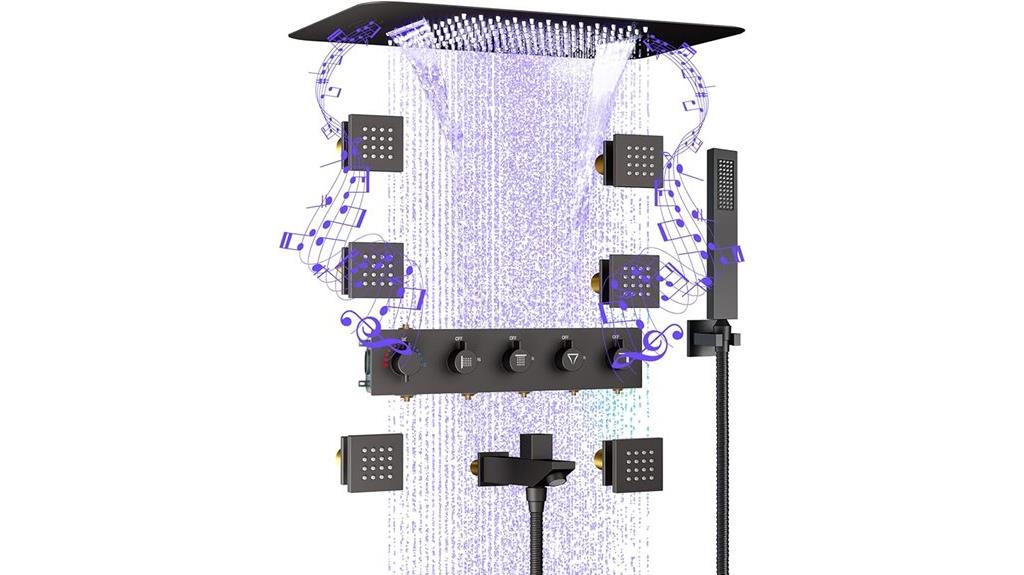 full body shower system