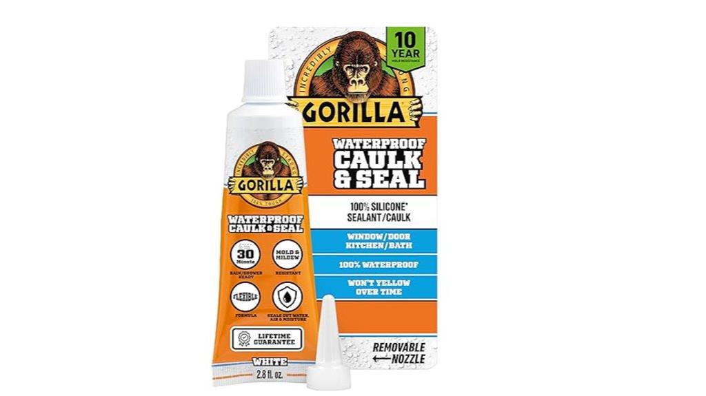 gorilla waterproof silicone sealant