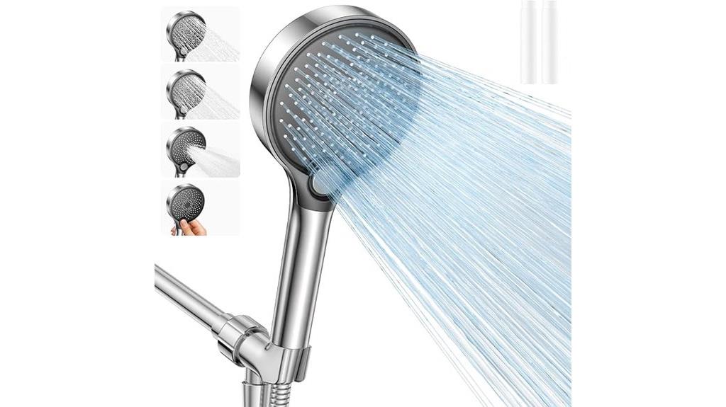 handheld filtered shower head
