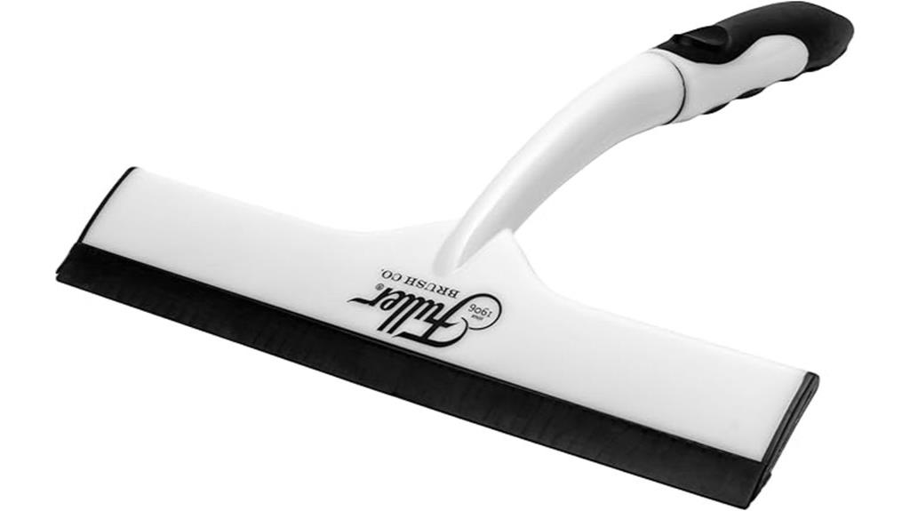 handheld shower window squeegee