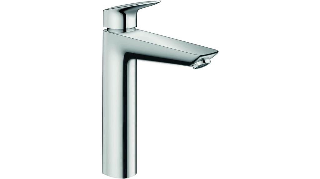 hansgrohe chrome bathroom faucet