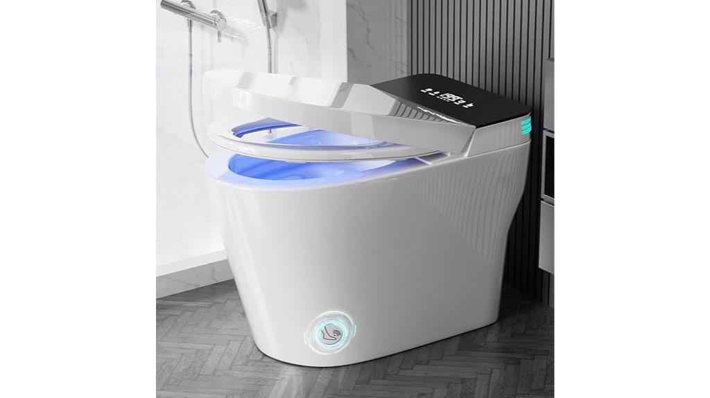 heated seat auto flush