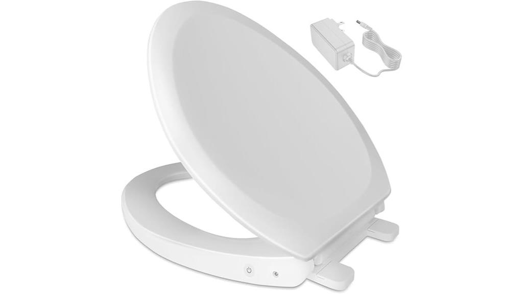 heated toilet seat