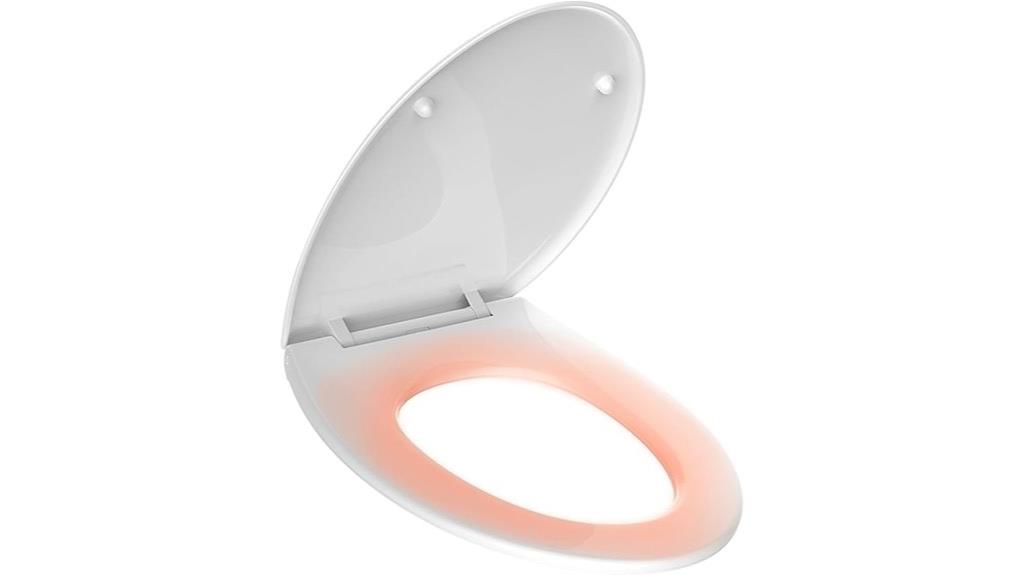 heated toilet seat control
