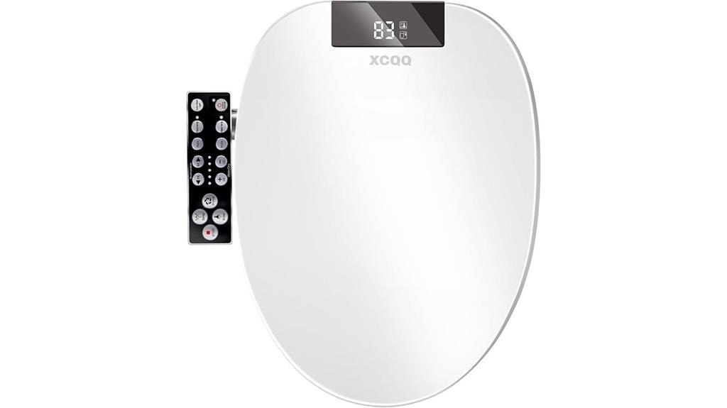 heated warm water bidet