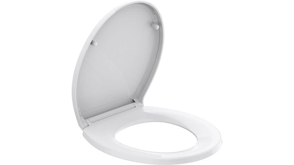 heavy duty round toilet seat