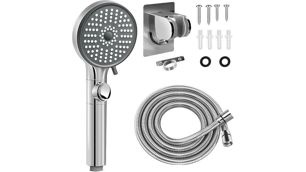high pressure handheld shower