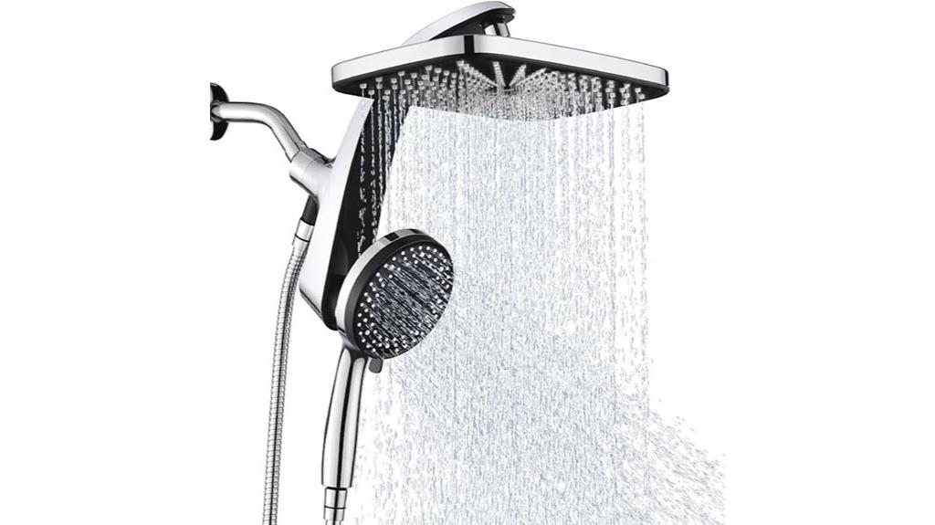 high pressure rain shower