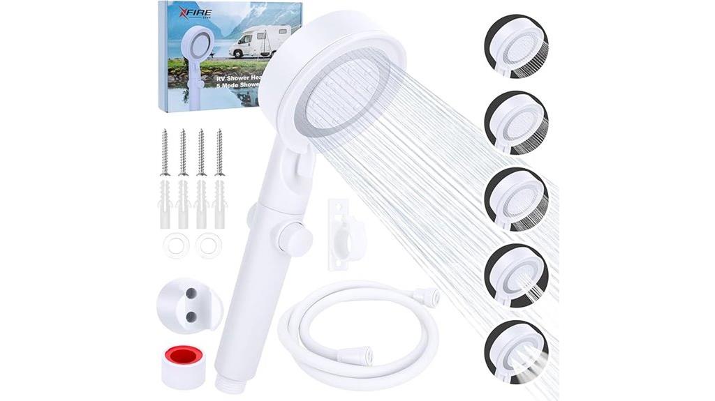 high pressure rv shower