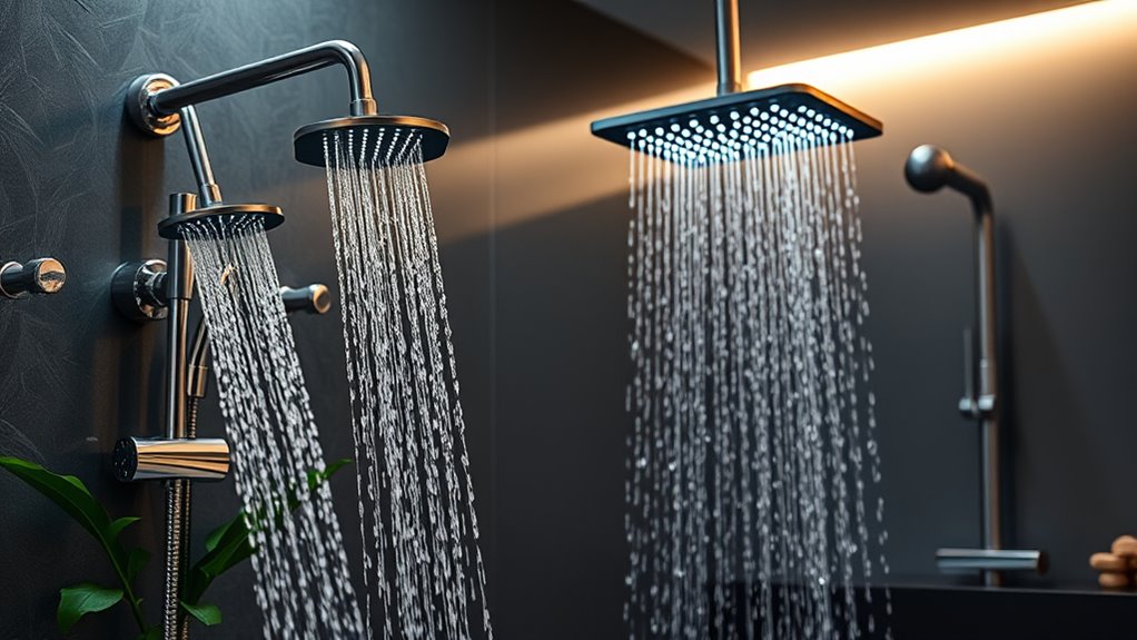 high pressure shower head considerations