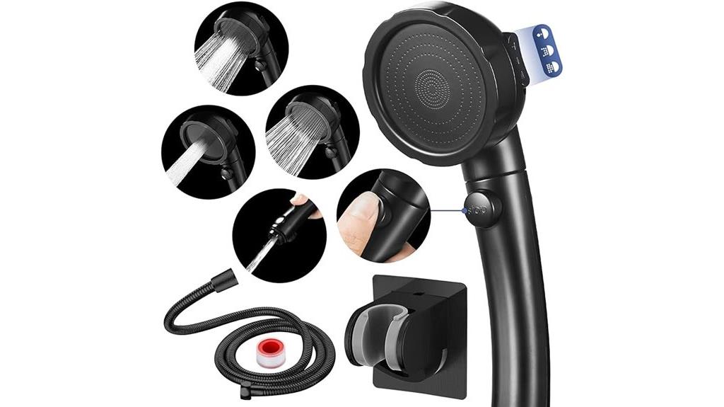 high pressure shower head