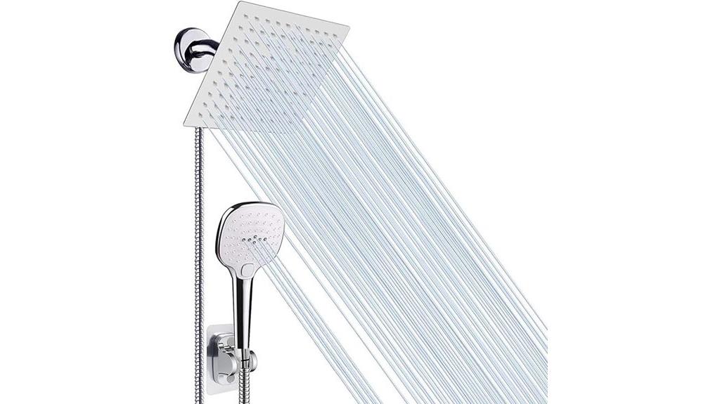 high pressure stainless shower