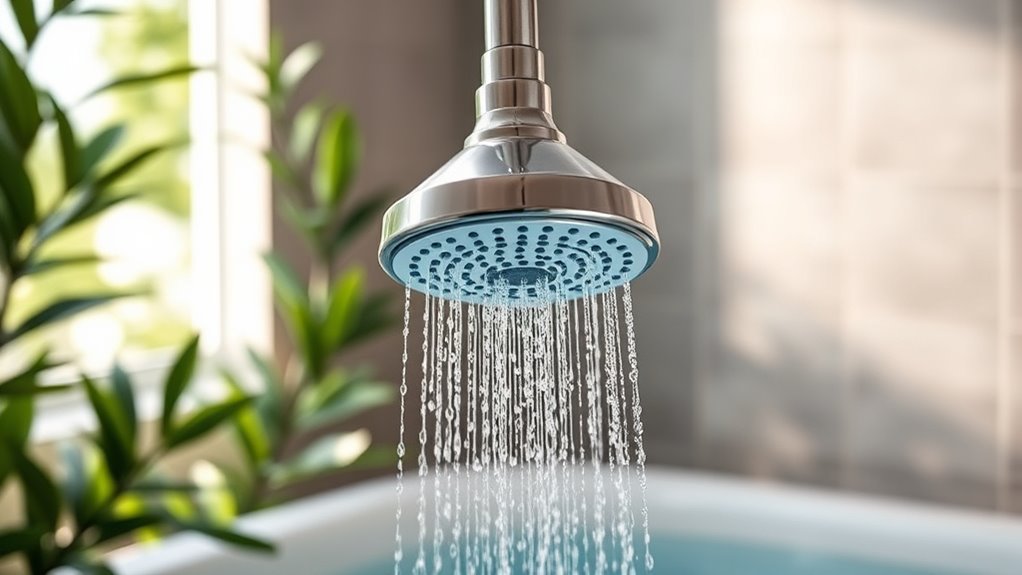 key shower head features