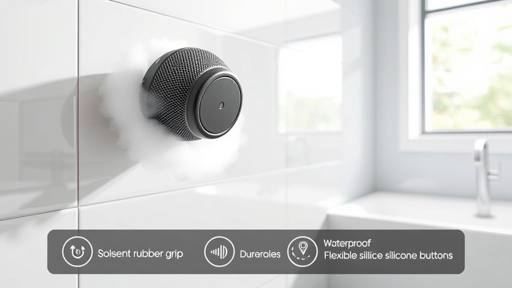 key shower speaker features