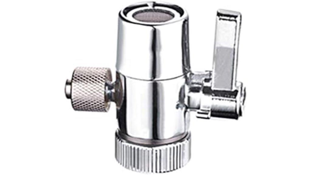 kitchen sink diverter valve