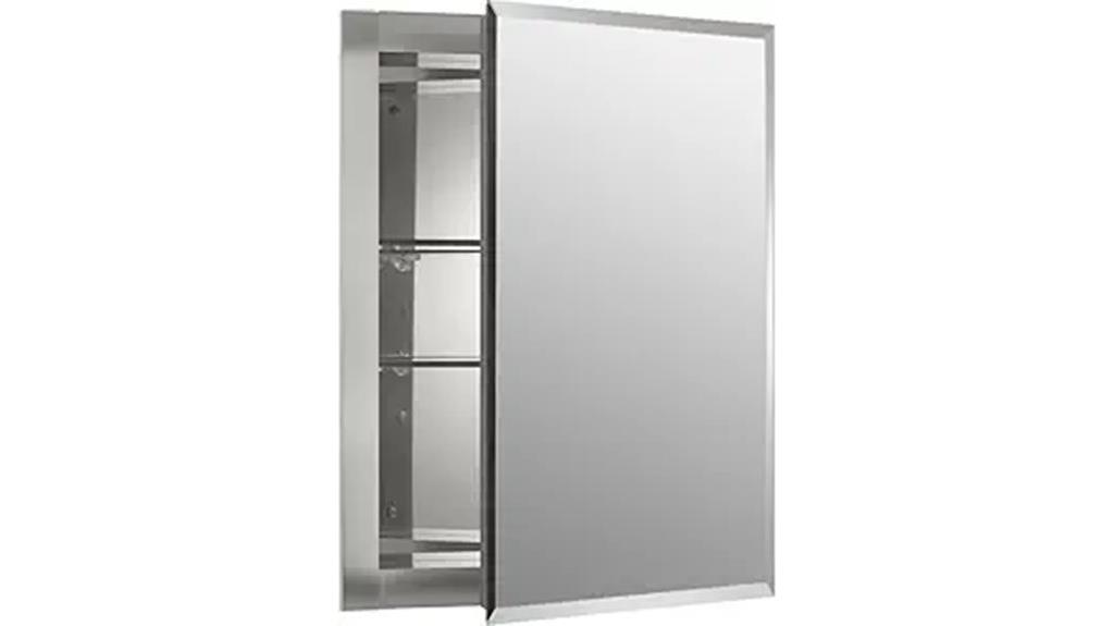 kohler beveled mirror cabinet