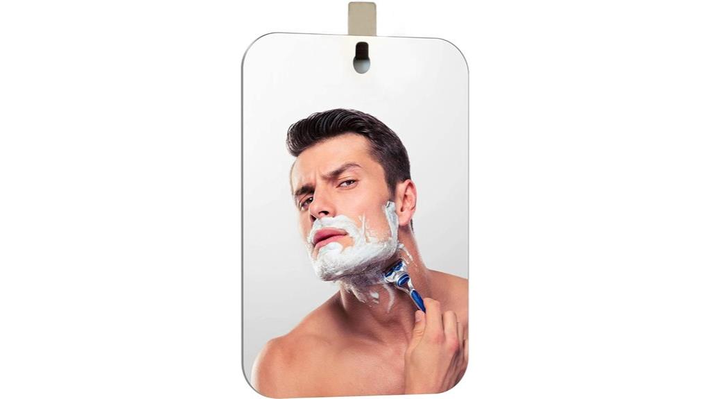 large fogless shower mirror