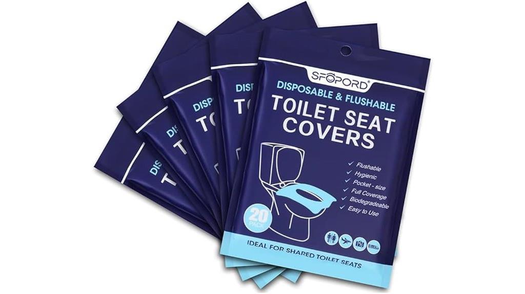 large pack of toilet covers