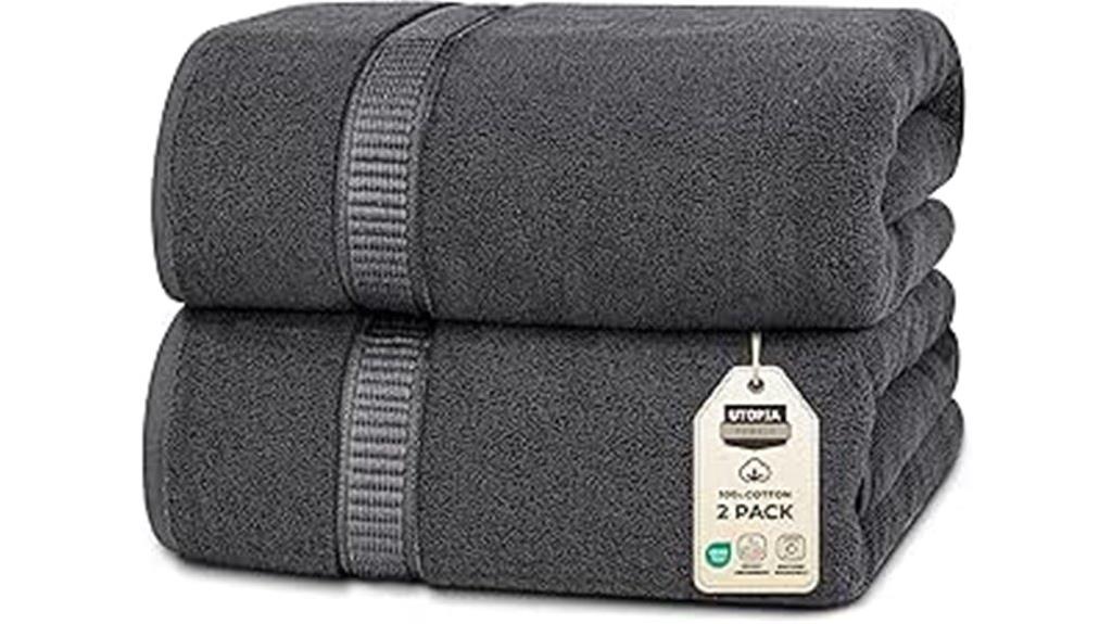large soft towel set