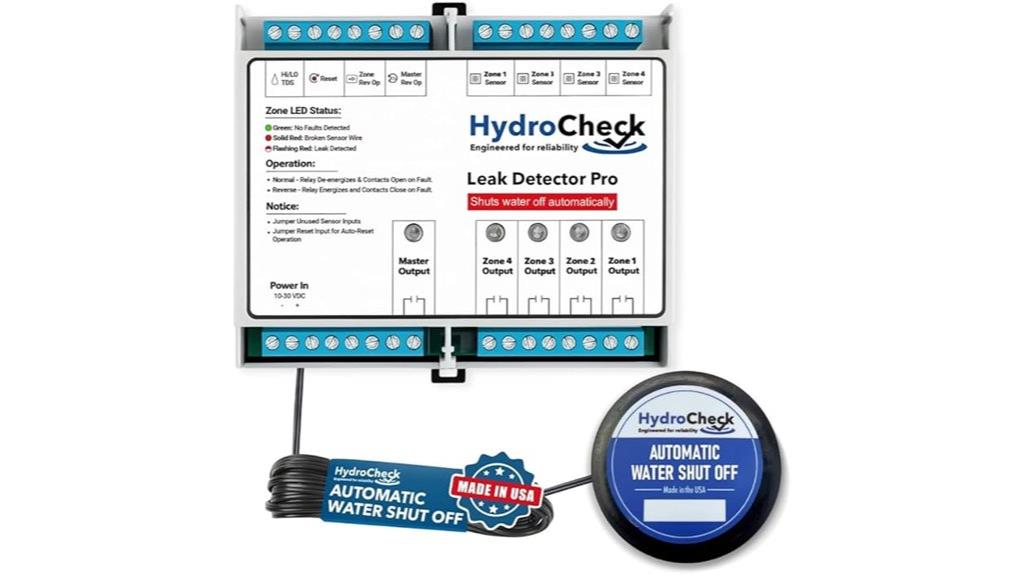 leak detection water shutoff