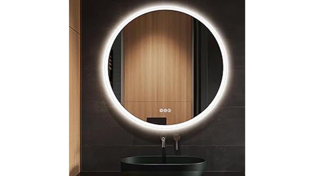 led bathroom mirror