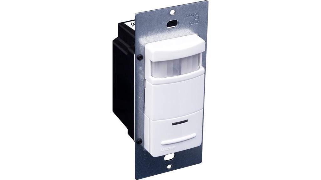 leviton white occupancy sensor