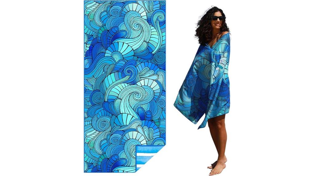 lightweight sand free towels