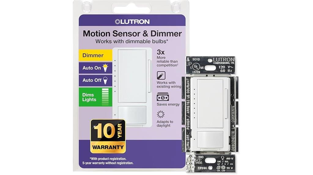 lutron motion dimmer