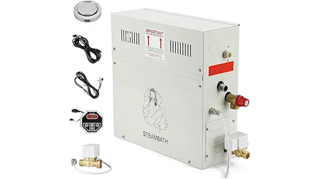 luxury 10 5kw steam shower