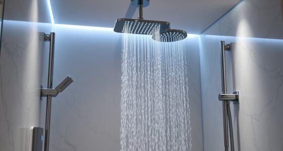luxury app controlled shower systems