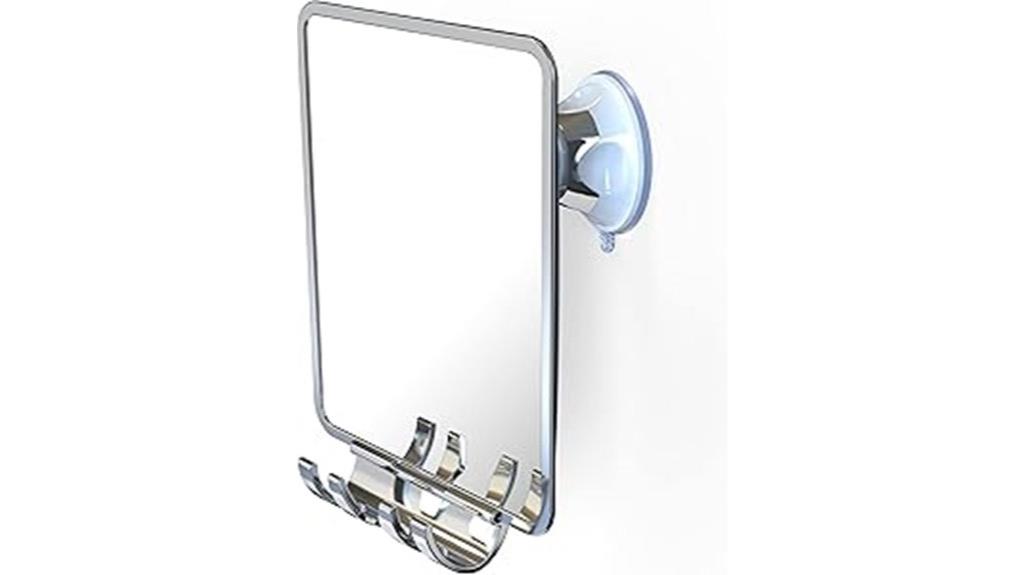 luxury fogless shower mirror