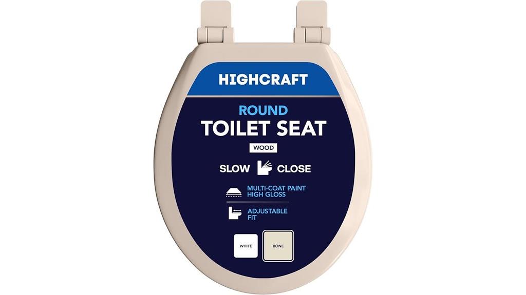luxury soft close toilet seat