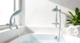 luxury spa shower jets