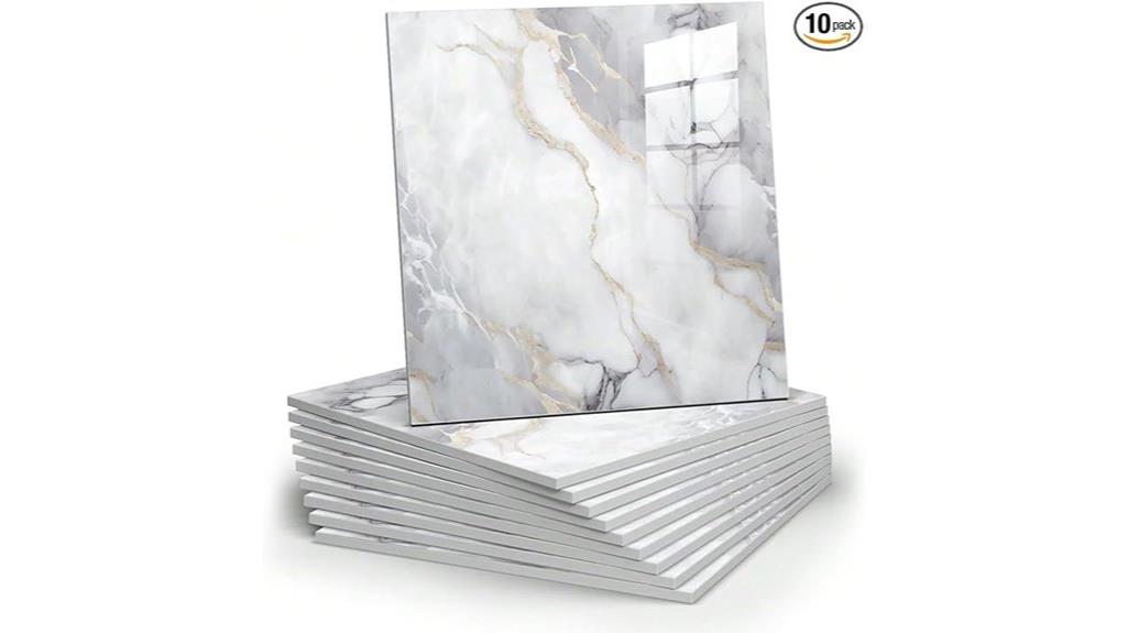 marble wall panel set