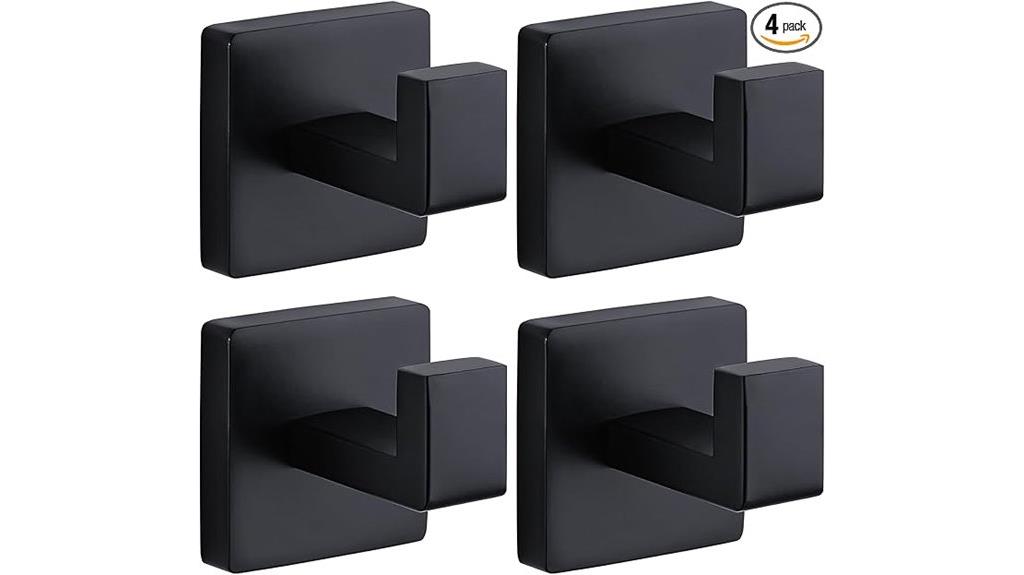 matte black wall hooks