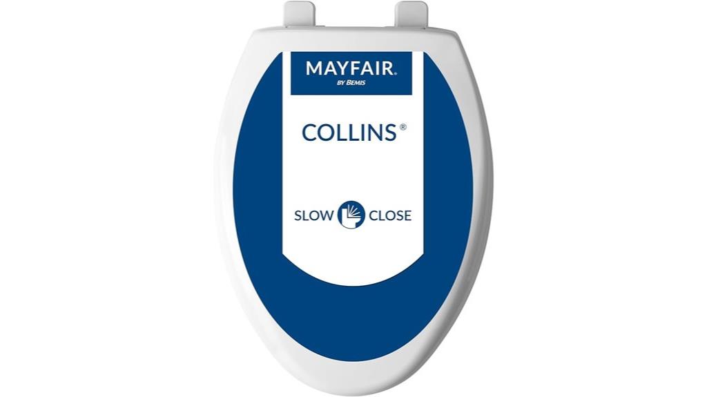 mayfair elongated white seat