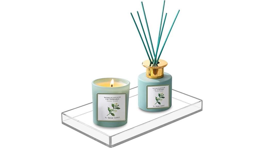 medium clear acrylic organizer