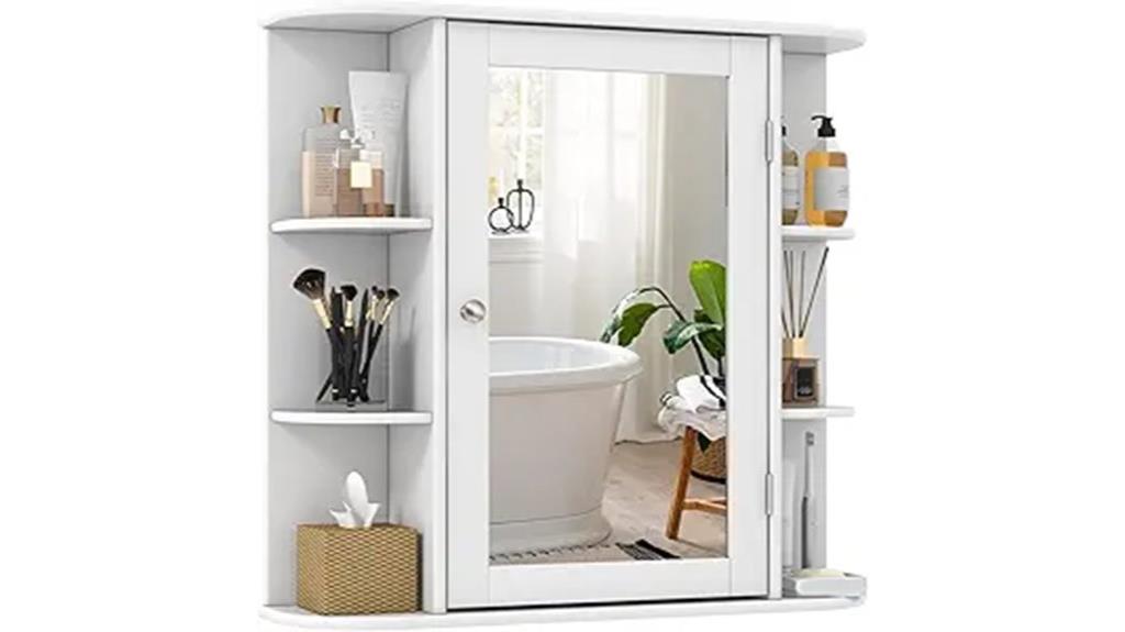 mirror cabinet with storage