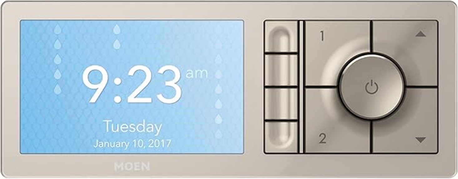 moen terra beige controller
