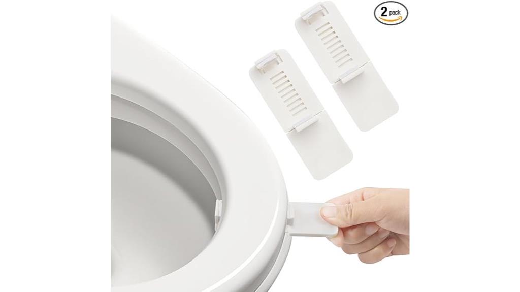 no touch toilet lid opener