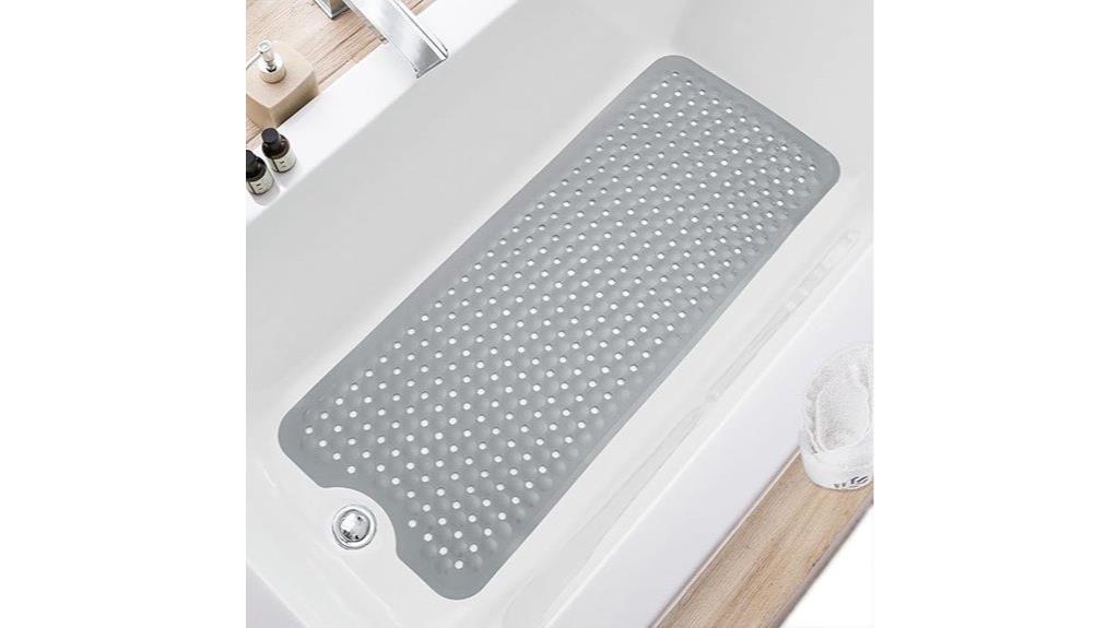 non slip bath mat 40x16