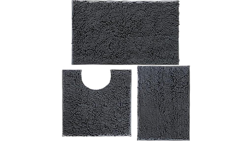 non slip washable bathroom rugs