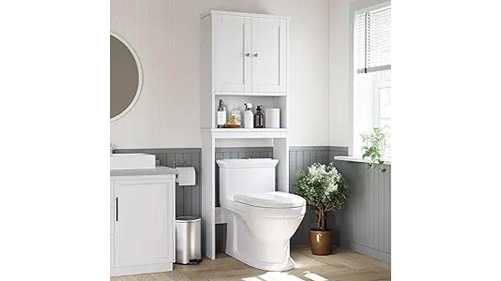 over the toilet storage cabinet