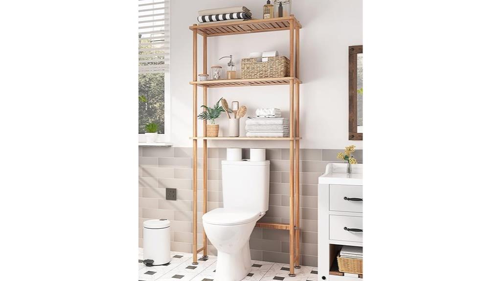 over toilet bathroom organizer